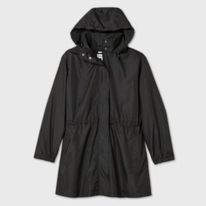 Ava & Viv Black Rain Jacket